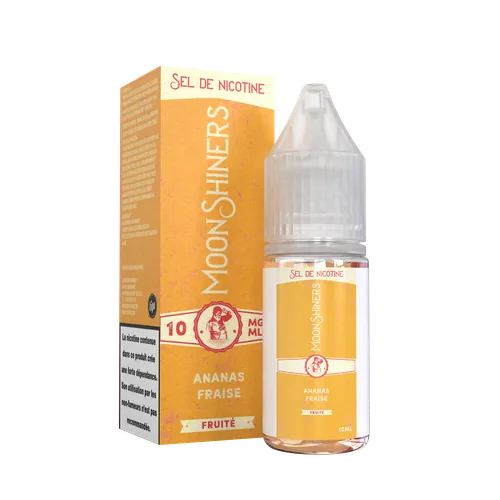 Flacon Moonshiners Essentiel Ananas, Fraise