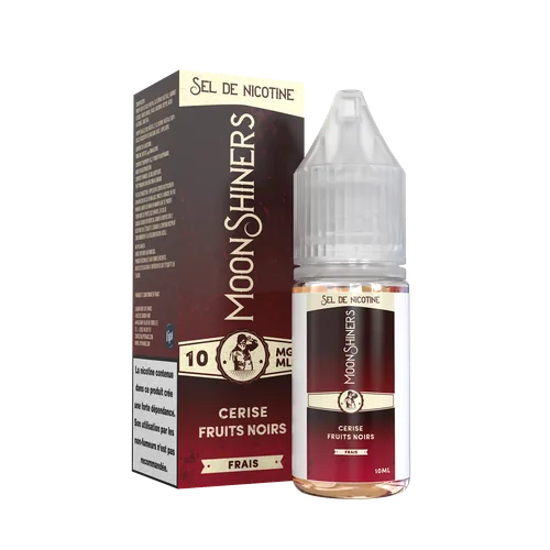 Flacon Moonshiners Essentiel Cerise, Fruits noirs